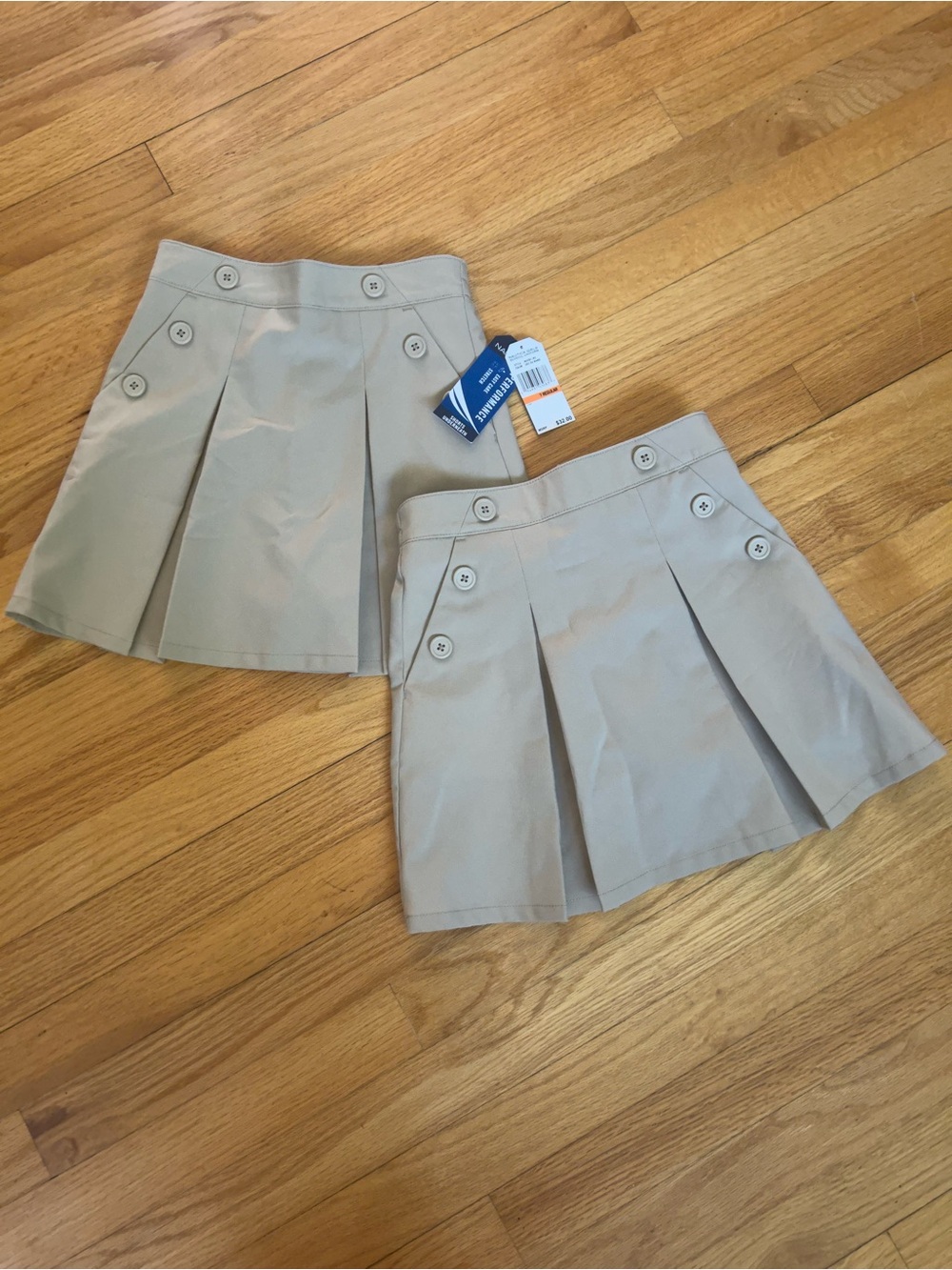 Nautica School Uniform Skorts Size 7 (2 Skorts)